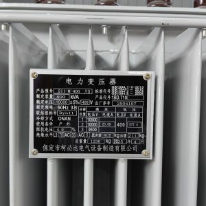 Oil-immersed transformer
